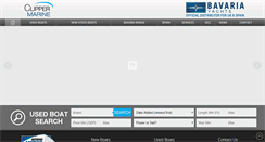 Desktop Screenshot of clippermarine.co.uk